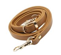 TOVINANNA Shoulder Bag Strap Replacement 120cm Adjustable Pu Artificial Leather with Khaki Colour for Women Crossbody and Gym Bags