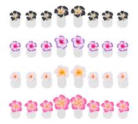 TOVINANNA Silicone Toe Separators Avoid Nail Polish Being Rubbed 32pcs Soft Toe Dividers for Pedicure Process and Nail Art