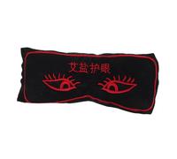TOVINANNA Soothing Weighted Eye Pillow for Relaxation and Meditation Heated Thai Wormwood Sea Salt Eye Ergonomic Comfort for Home Travel and Yoga