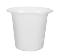 TOVINANNA Stable and Sturdy Frosted Plastic Round Pee Container for Men and Kids with Scale, for Bedrooms and Wards, Adult Chamber Pot for Home Use