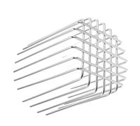 TOVINANNA Stainless Steel Floor Drain Filter, Gutter Guard Strainer, Silver, for Roof Drainage System, Downspout, Rooftops and Gutters