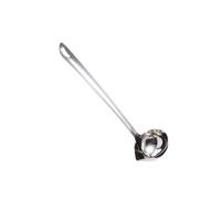 TOVINANNA Stainless Steel Soup Oil Separator Spoon Thickened Long Handle Fat Filtering Kitchen Colander for Home Cooking