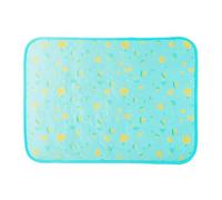 TOVINANNA Summer Pet Cooling Mat for Puppy and Kitty, Wear-resistant Washable Cooling Sleeping Pad Made of Cool Fabric and Silk Floss, for Home Use in Hot Weather