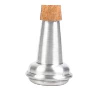 TOVINANNA Suona Practice Mute Aluminium Cup, Silver, with Cork, for Quiet Home Rehearsal, Hotel Use, Students and Musicians