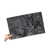 TOVINANNA Terrarium Decor PU Material 3D Reptile Habitat Background Board 17.7X11.8X1.4In for Bearded Dragon and Lizard Tanks