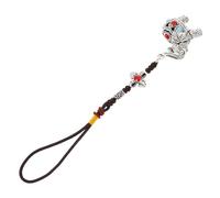 TOVINANNA Tibetan Buddhism Style Elephant Pendant Fortune Symbol Car Rear View Mirror Hanging Ornament Unique Home and Office Decor Cultural Accessory for Scenic Spots and Temples