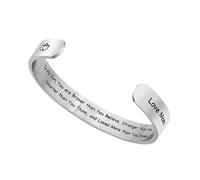 TOVINANNA Titanium Steel Bracelet for Men My Engraved Hand Decor Lightweight Durable Design for Daily Use Travel and Special Occasions