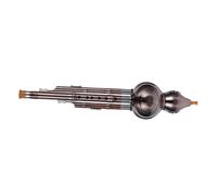 TOVINANNA Traditional Chinese Hulusi Gourd Flute for Beginners Copper-plated Cucurbit Instrument with Pure Tone Creative Ethnic Design for Musical Skill Development and Practice