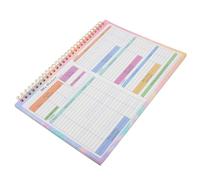 TOVINANNA Undated Weeks Planner Expense Record Book for Home Office Personal Finance Budgeting Binder with Weekly and Daily Sheets Income Ledger for Simplified Cash Tracking and Spending