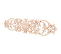 TOVINANNA Unpainted Elegant Design Intricate European Style Patterns Wood Carved Appliques Versatile Wood Trim and Home Decor for Dresser and Cabinet