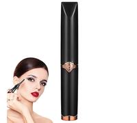 TOVINANNA USB Rechargeable Eyelash Curler Level Adjustable Heating Up to Portable Electric Lash Perm Tool for Natural Curling Black