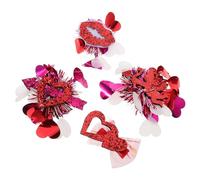 TOVINANNA Valentines Day Hair Accessories Set Sequin Cupid Hairpin Teen Girls Hair Barrettes Wedding Party Favor
