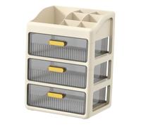 TOVINANNA Vanity Makeup Organizer Elegant Skincare Organizer for Cosmetics Brushes Hair Accessories Jewelry Stylish Desktop Storage for