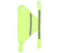 TOVINANNA Vest in High Lightweight Safe Safety Dog Visibility Reflective Polyester Adjustable for through The Or Fluorescent Yellow Jogging Park Hunting Excursions