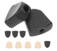TOVINANNA Vintage Guitar Tuning Peg Buttons Includes Screws and Ferrules 12pcs Acrylic Material with Ergonomic Design, Fast Tuning Adjustments for Acoustic and Folk Guitar for DIY and Live