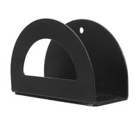 TOVINANNA Wall Mounted Weight Scale Holder for Digital and Bathroom Scales, Black Iron round Rack with Space-saving Design, Modern Minimalist Style, Suitable for Bedroom and Bathroom Use