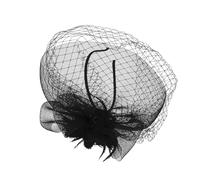 TOVINANNA Wedding Headband Wedding Decor Headband Headgear Beautiful Net Yarn Skin Friendly Stays on Firmly Elegant Hair Accessory for Women Bridal Occasion