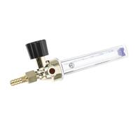TOVINANNA Welding Argon Gauge Gas Flow Indicator for Argon and Carbon Dioxide with Simple Operation Lightweight Ppe Material Standard Diameter 1/4pt 0.15mpa 7mm Suitable for Welding Machine