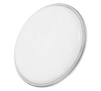 TOVINANNA White Double Layer Polyester Film Drumhead Skin Lightweight and Not Easy to Break Drum Head Cover for Jazz Drum Kit Replacement Percussion Instrument Accessory