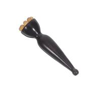 TOVINANNA Wood Facial Massage Stick with Multipoint Massage Activation and Lightweight Design Sheep Horn Shape and Use Anywhere for Eye Acupressure and Facial Care
