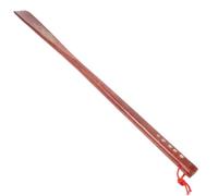 TOVINANNA Wooden Boot Shoe Horn with Long Handle for Effortless Shoe Wearing and Removal Sturdy Brown Wood Material Designed for The Elderly and Pregnant Women for Men and Adults
