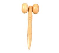TOVINANNA Wooden Face Roller Massage Tool Mini Handheld Face Roller Massage Designed for Facial Skin Care to Relieve Stress and Reduce Wrinkles with Compact Size for Easy Use