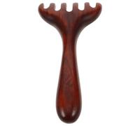 TOVINANNA Wooden Foot Massage Tool Comb Featuring Labor-Saving Ergonomic Design and Smooth Finish, Suitable for Meridian Stimulation at Home and Travel