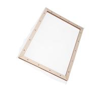 TOVINANNA Wooden Frame for Papermaking Deckle Mold for Papermaking Deckle Mold with Mesh Screen for Paper Crafts