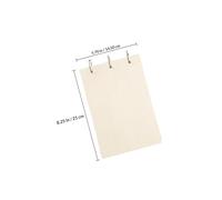 TOVINANNA Wooden Guest Book for Wedding Ceremony and Engagement Party, Reusable Rustic Sign Book with Beige Paper and Wood Material, Classic Stylish Design to Record Guests Present