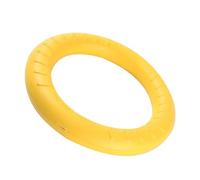 TOVINANNA Yellow Eva Ring Dog for Outdoor Playing, Creative and Funny Pet Plaything That Keeps Dogs Healthy and Active, Very Light Weight and Easy to Play