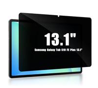 ToVioc 13.1" 180 Degree Privacy Screen Protector for Samsung Galaxy Tab S10 Fe+, Privacy Tempered Tablet Film with 9h Hardness, Anti-Spy Screen Protector for Galaxy Tab S10 Fe+