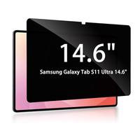 ToVioc 14.6" 180 Degree Privacy Screen Protector for Samsung Galaxy Tab S11 Ultra, Privacy Tempered Tablet Film with 9h Hardness, Anti-Spy Screen Protector for Galaxy Tab S11 Ultra