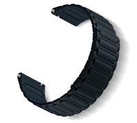 ToVioc 22mm Silicone Bands for Amazfit Bip 6/5/5 Unity, Active Max, Silicone Sport Strap, Magnetic Adjustable Replacement Band for Amazfit Balance 2/1, T-Rex 3 Pro 48mm, GTR 4/3 - Midnight