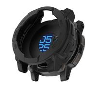 ToVioc Protector Cover Compatible with Garmin Instinct 3 AMOLED 45mm, Anti-Scratch, Protective Case Full Coverage, Comfortable Silicone Cover for Garmin Instinct 3 AMOLED 45mm Accessories - Black