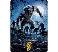 Tovolar, the Midnight Scourge (#8) Art Card (Gold Signature) | Innistrad: Midnight Hunt