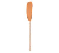 Tovolo 1000272 Flex-Core Jar Scraper Wood Handle-Apricot, Silicone