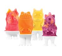 Tovolo 3D Ice Lolly/Pop Moulds, Set of 4, Monster