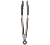 Tovolo 61-33696 Tongs, Stainless Steel, Charcoal Gray