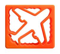 Tovolo 81-23260 Sandwich Shaper-Plane & Clouds, Plastic, Orange
