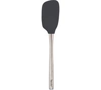 Tovolo Flex-Core Stainless Steel Handled Spoonula - Charcoal