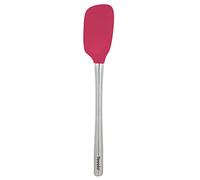 Tovolo Flex-Core Stainless Steel Handled Spoonula, Silicone Spoon Spatula Head With Ergonomic Grip Stainless Steel Handle, Dishwasher-Safe Kitchen Utensil