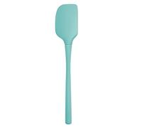 Tovolo Ligtht Aqua Flex-Core All Silicone Spatula, Tapered Silicone Edge for Scraping, Ergonomic Handle, Heat-Resistant Rubber Spatula, BPA-Free & Dishwasher Safe Baking Tool & Kitchen Utensil