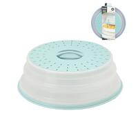 Tovolo Microwave Splash Proof Lid Dishwasher Safe Foldable Reusable BPA Free Silicone 10"