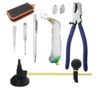 TOVOT 8PCS Glass Cutting Tools Set 2-20MM(3 types) Glass Cutting Tool Oil Feed Glass Cutters 9 Inch Glass Circular Cutter Glass Pliers Glass Scribe Tool Kit for Glass Ceramic Mirror