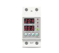 TOVPD1-60-EC VA dual display adjustable over and under voltage current protection device protector relay DIN rail 40A 63A 80A 100A 220V 230V(L N 230V 80A)