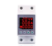 TOVPD1-63VAE 63A 230V 3IN1 Display Din rail adjustable over and under voltage protective device protector relay with over current protection 1Pcs
