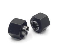 Tovyvw Pack of 2 N693118 1/4 6.35 MM Iron Router Collet Assembly Fits DCW600B DCW600B-CA Replacement Part New For DeWalt