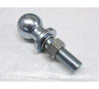 Tow Ball Short Shank 50MM & Chain (25MM Thread 1" 2 Ton Tractor ATV Quad Trailer Hitch)