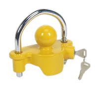 Tow-Ball Trailer Hitch Lock 50mm - Sealey TB45 New