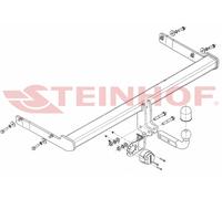 TOW BAR FOR SKODA OCTAVIA ESTATE 2005 to 2013 - Octavia Estate Tow Hitch